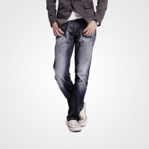 Dark Blue Denim Jeans